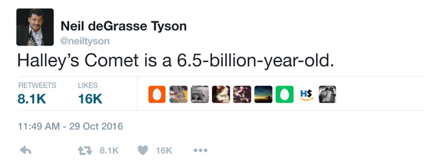 Illustration for article titled 5 Times Neil DeGrasse Tyson Threatened Someone With Halley’s Comet